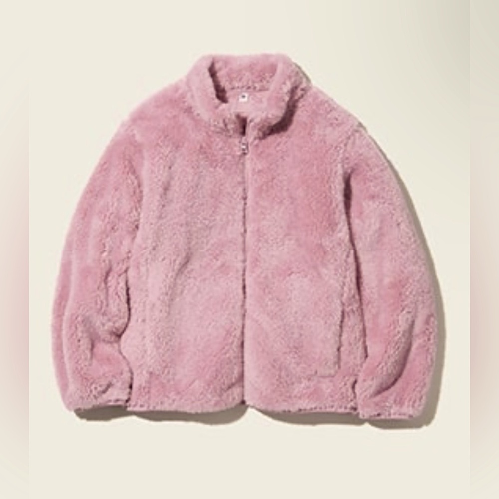 Uniqlo Fluffy Yarn Fleece Full-Zip Jacket